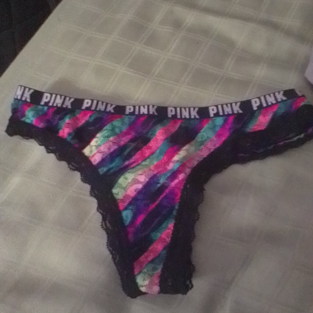 Pink thong